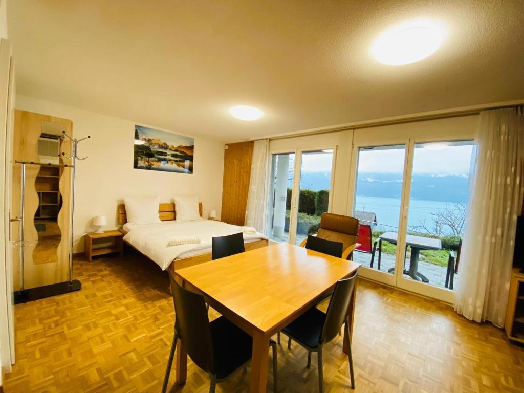 Lake View Residence Niederried bei Interlaken Exteriör bild